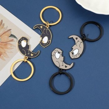 Charming Couples Metal Keychains