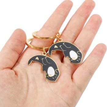 Charming Couples Metal Keychains