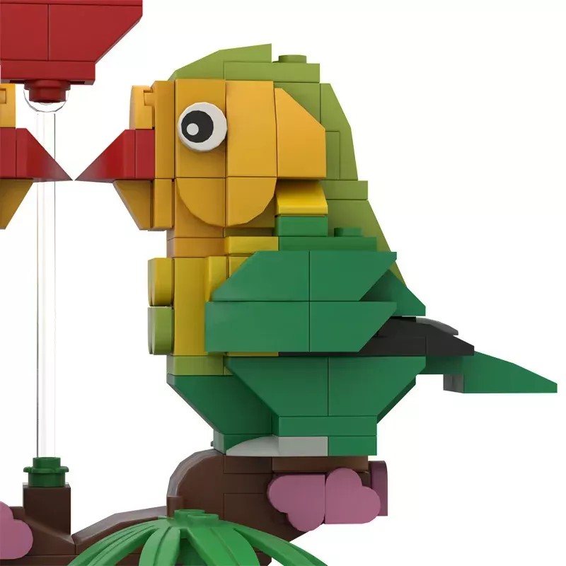 BZB-MOC-Parrot-Yuanyang-Duck-Valentine-s-Lovebirds-Toy-Building-Blocks-Kit-Heart-Box-Brick-Model (3)