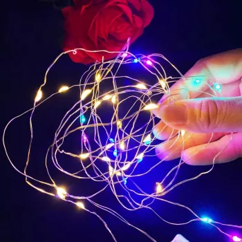 Romantic LED USB Alloy Wire String Lights