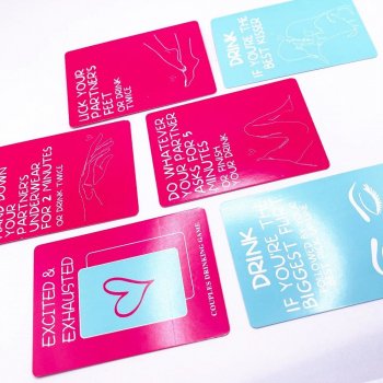 Flirty & Daring Couples Drinking Game
