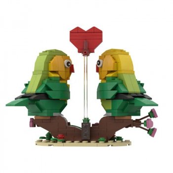 Lovebirds Heart Building Kit