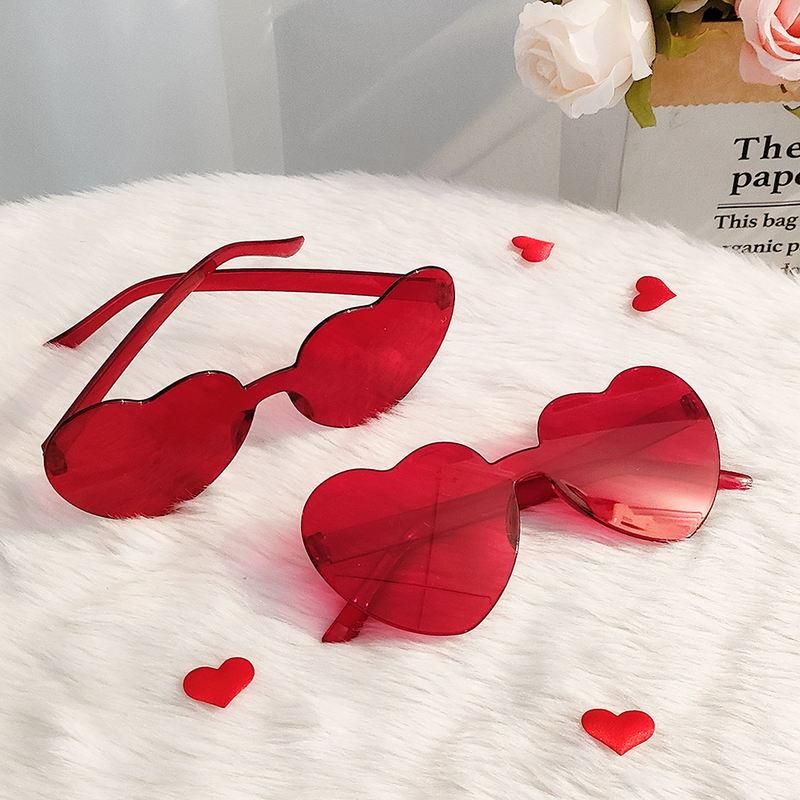 New Love Heart Shaped Glasses Headband Valentines Day Gifts Marrige Wedding Bachelor Party Decoration Hair Accessories