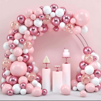 Valentine's Day Pink Balloon Garland Arch Kit