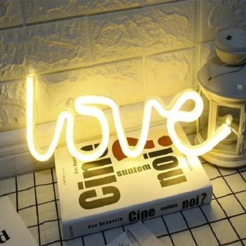 Romantic LED Neon Love Sign