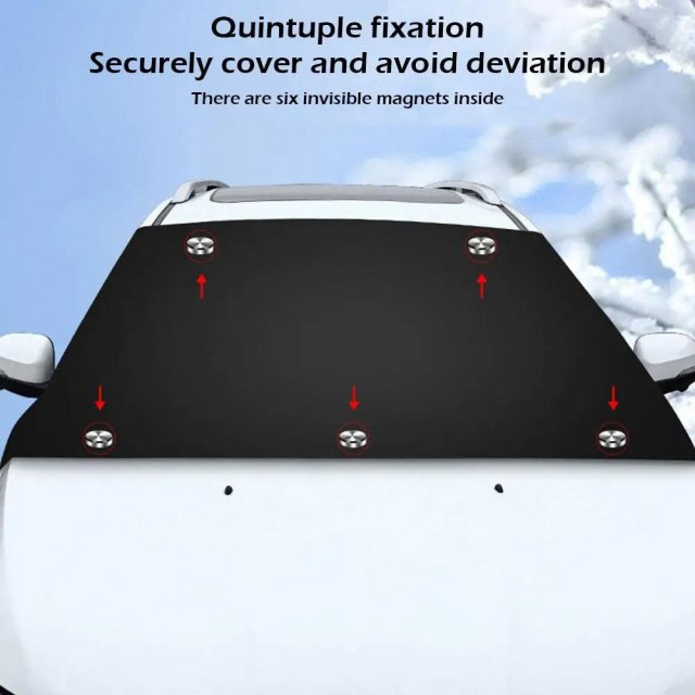 Universal Magnetic Car Windshield Cover - Image 4