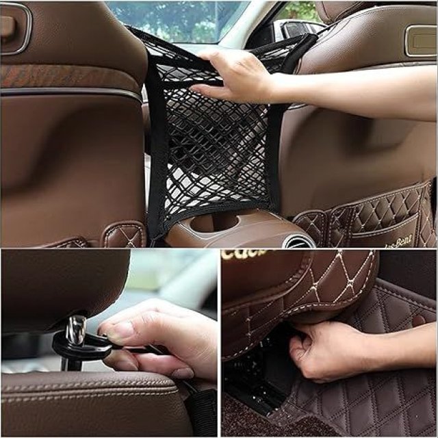 Universal Car Seat Back Storage Net - Image 5