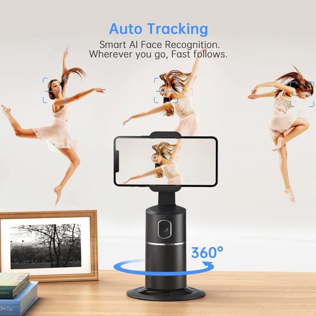 360° Auto Face Tracking Smart Phone Mount - Image 4