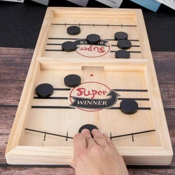 Tabletop Hockey Sling Game