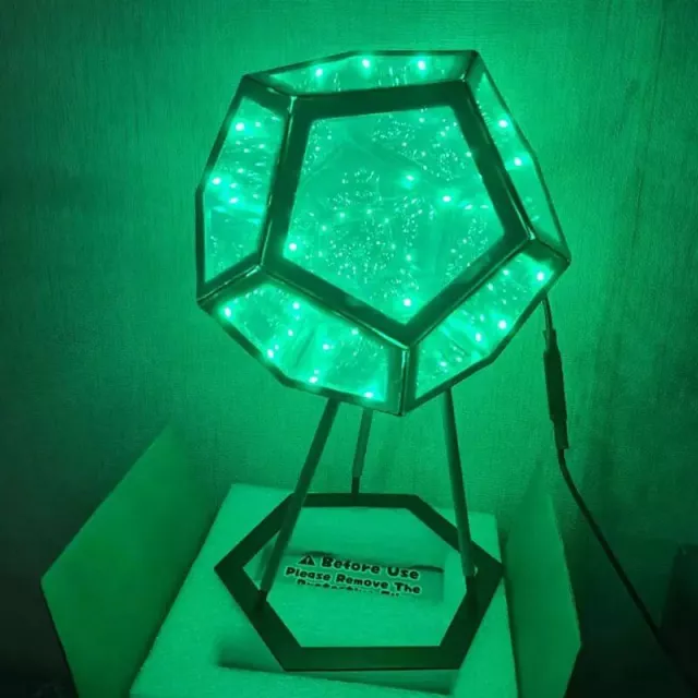 Colorful LED 3D Dodecahedron Night Light - Image 7