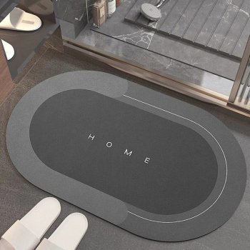 Ultra-Absorbent, Non-Slip, Quick-Drying Bath Mat for Bathroom and Kitchen