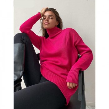 Women's Autumn/Winter Turtleneck Pullover Sweater