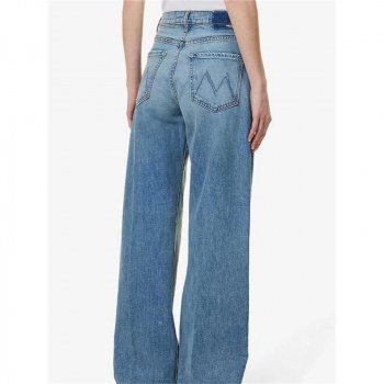 Spring-Summer Vintage Blue High-Waist Women's Jeans