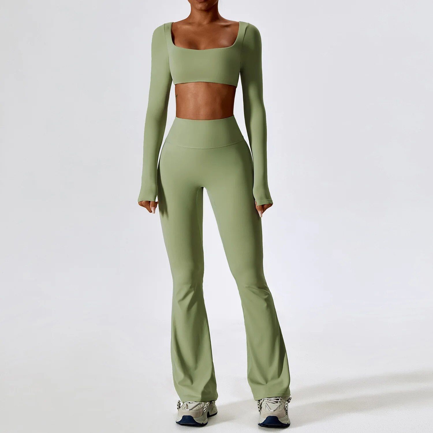 Green - Long Sleeve Set