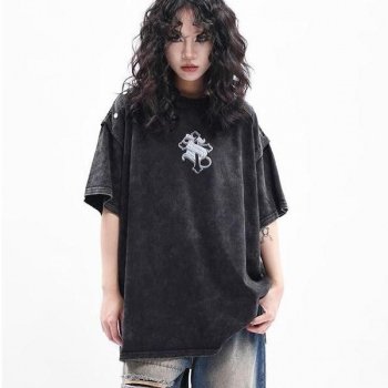 Graphic Print Oversized T-Shirt