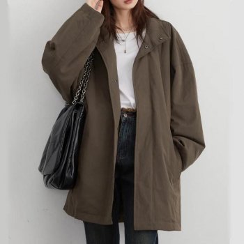 Women's Autumn/Winter Casual Long Coat with Hood