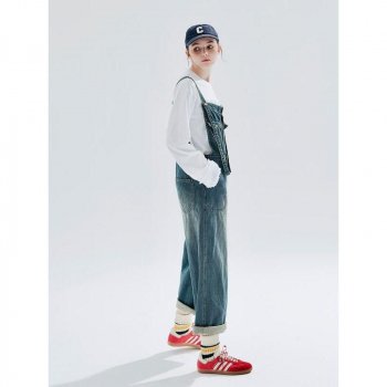 Casual Denim Overalls for Women