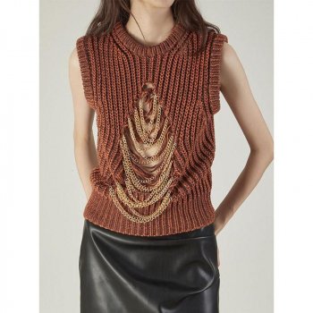 Chic Streetwear Sweater Vest