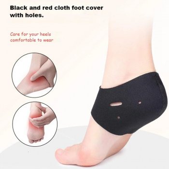 2Pcs Heel Pain Relief Protector Sleeves Fashion Accessories Shoe Accessories