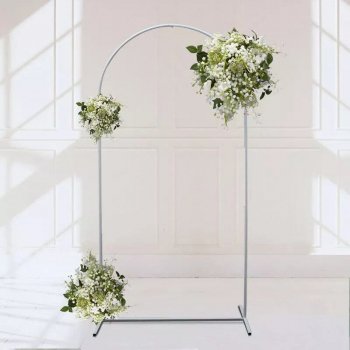 Alternative view of Elegant 2x1m Metal Wedding Arch