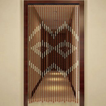 Alternative view of Eco-Friendly Bamboo & Wood Beaded Curtain for Doorways