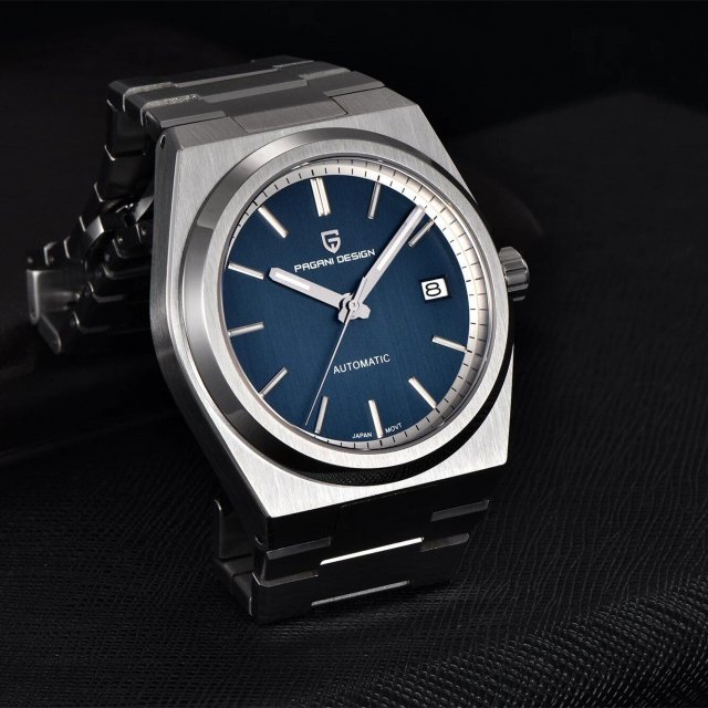 Elite 40MM Automatic Mechanical Watch with Sapphire Crystal & Stainless Steel - Image 4