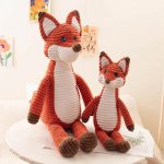 Charming Long-Legged Fox Plush Toy