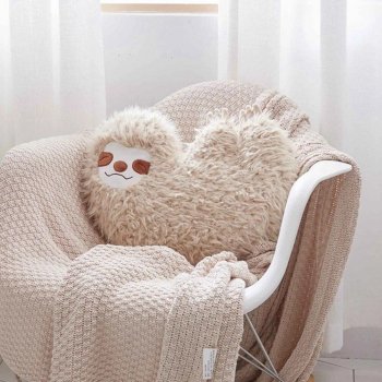 Heart-Shaped Couple Sloth Plush Toy