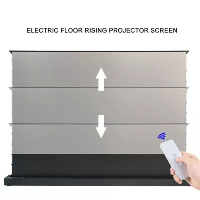 Electric Floor Rising 8K ALR Projector Screen - Image 5