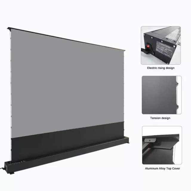 Electric Floor Rising 8K ALR Projector Screen