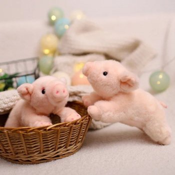 Cute Kawaii Pink Piggy Plush Toy Kawaii Lovers Plush Toys Bargain Flair Cute Kawaii Pink Piggy Plush Toy Kawaii Lovers Plush Toys