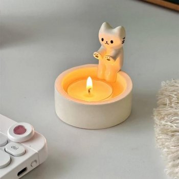Alternative view of Adorable Cat Paw Candle Holder