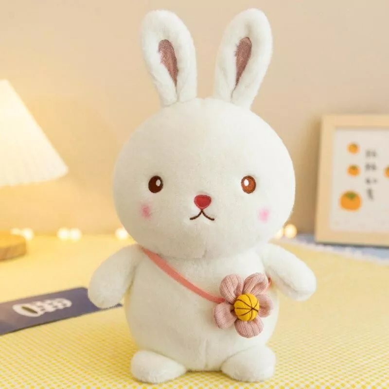 Plush Toy Children Animal Doll Plush Toy Duck Corgi Panda Rabbit Doll Sleeping Doll Catching Doll Machine Children’s Gift