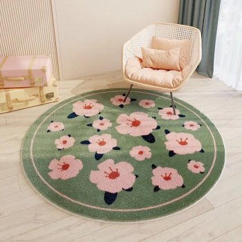 Colorful Cartoon Shape Non-Slip Large Area Rugs