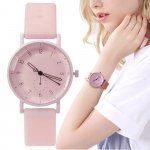 Pink Casual Chic Silicone Strap Ladies Quartz Watch - Image 3