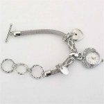 Fashionable Heart-Shaped Ladies' Bracelet Watch - Image 5
