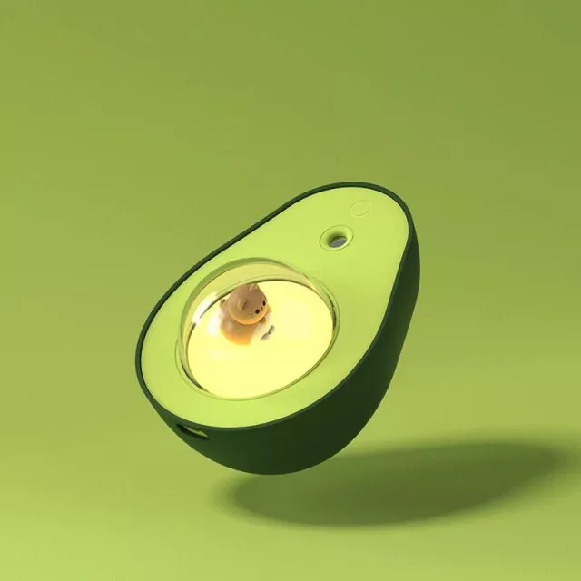 Adorable Avocado Mini Humidifier & Night Light