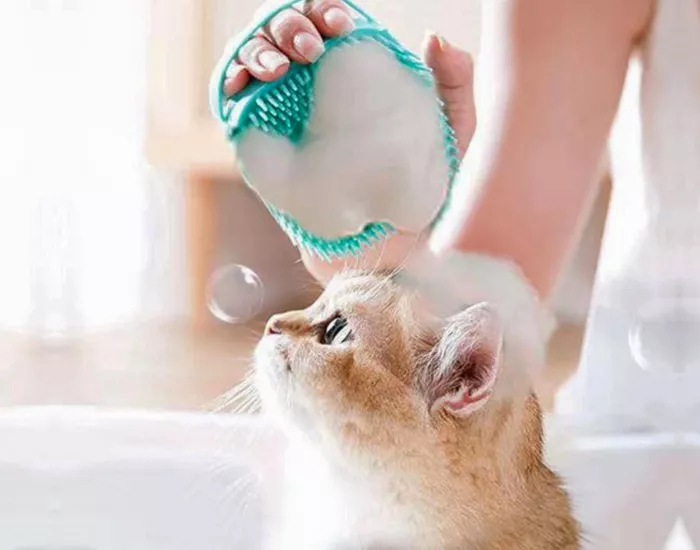 Pet Shampoo Massager Brush