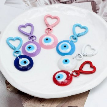 Turkish Evil Eye Keychain