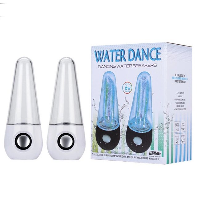 Water Dancing LED Fountain Light Speakers