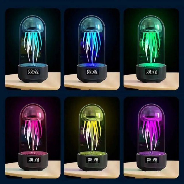 Creative Jellyfish Bluetooth Speaker with RGB Lighting and 2000mAh Battery - Image 5