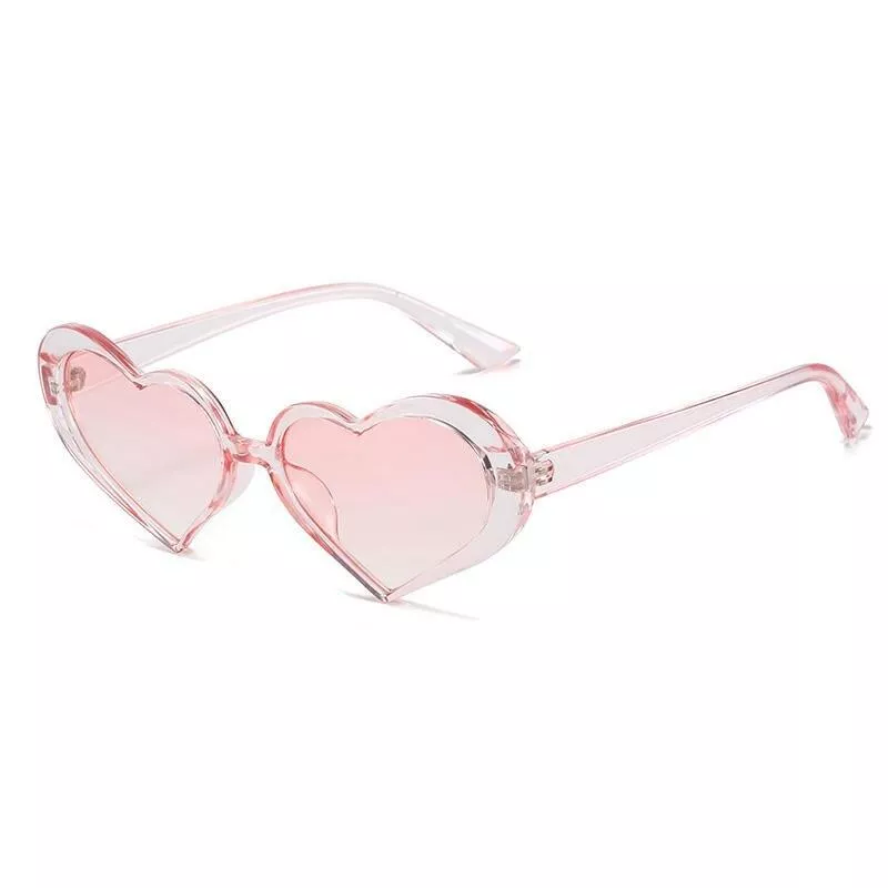 Small Colorful Heart Shaped Sunglasses Fashion Women Sunglasses Gradient Lens Goggle Brand Designer Eyeglasses UV400 Shades