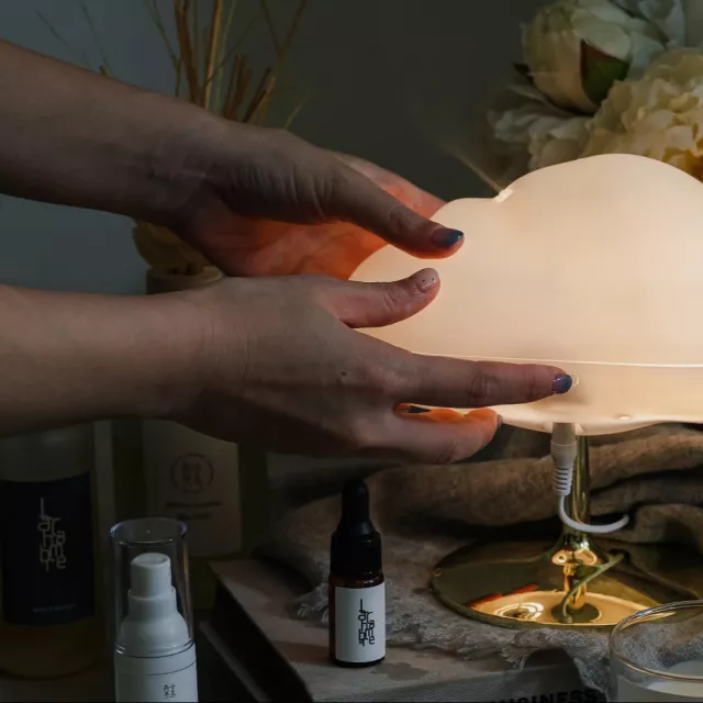 Cloud Aromatherapy Humidifier with Colorful Night Light