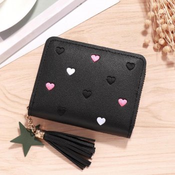 Chic Mini Tassel Zipper Wallet