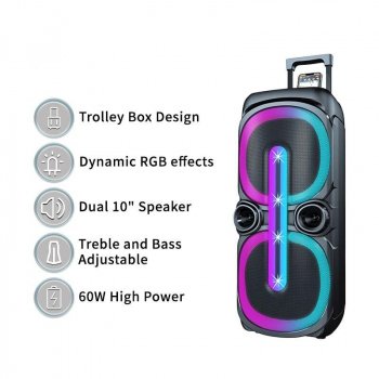 400W Dual 10