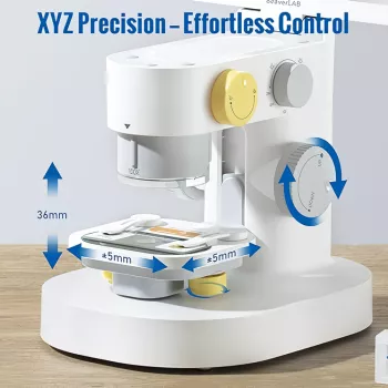 1200X Touchscreen Digital Microscope with Triple Camera