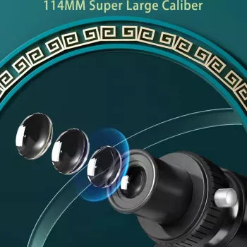 HD Astronomical Telescope for Kids - 35X-875X Magnification, 114mm Objective