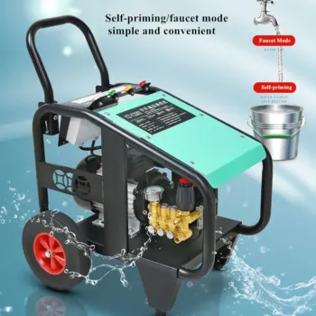 High-Pressure Car Wash Equipment: Industrial-Grade Mobile Pump Set