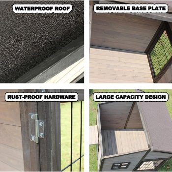 Outdoor & Indoor Multi-Functional Dog Kennel and Bed