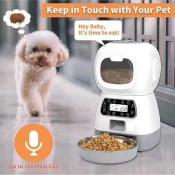 Smart Automatic Pet Feeder for Cats & Dogs